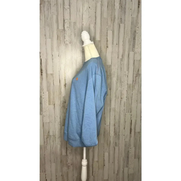 IZOD Men's Performance Stretch Fleece‎ Sweatshirt Light Blue Size Medium - Picture 4 of 5